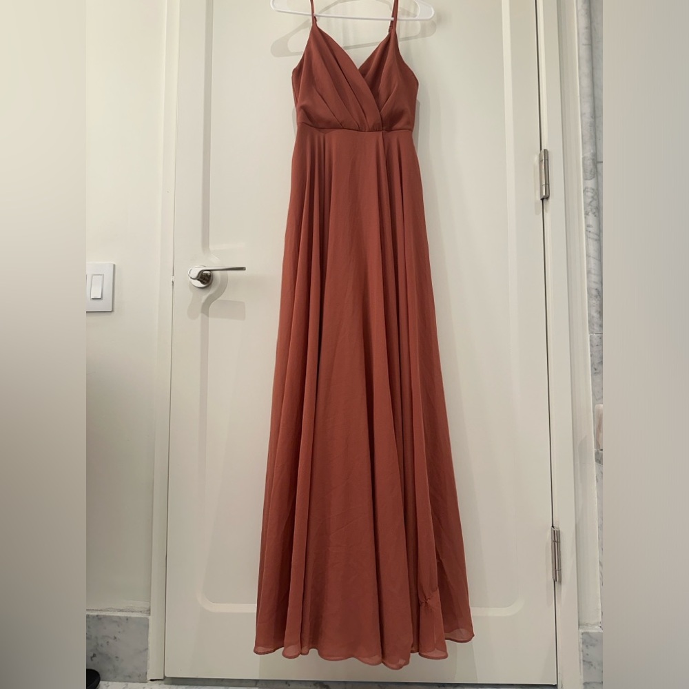 Lulu’s Mauve Bridesmaid Dress